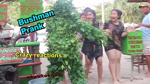 mix video, craziest reactions ever. #bushman_prank