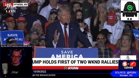 LIVE: Trump Save America Rally | Minden Nevada | USA |