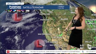 ABC 10News Pinpoint Weather with Meteorologist Megan Parry