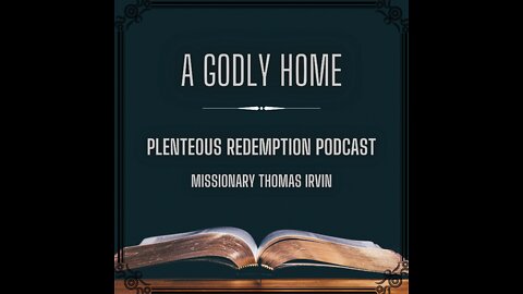 A Godly Home | Disciplined Children Part 1