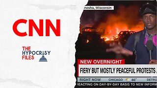 CNN-"Fiery But Mostly Peaceful Protests"