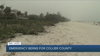 Emergency beach berm project impacting traffic in Collier County