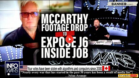 Jim Hoft Breaks Down How McCarthy Footage Release Will Expose Jan 6th Inside Job