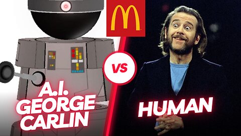 A.I. George Carlin vs. Human (Fast Food)