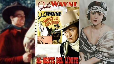 AL OESTE DEL LIMITE (1934) John Wayne y George 'Gabby' Hayes | Occidental | blanco y negro