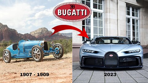 An overview of Bugatti's history from its beginning to the present