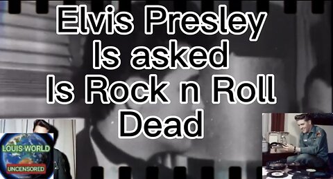 Elvis is Rock n Roll dead 1960