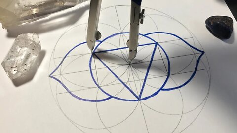 How to Draw the Third Eye Chakra Using Geometry