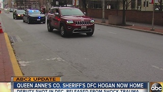 Queen Anne’s County sheriff's deputy released from Shock Trauma
