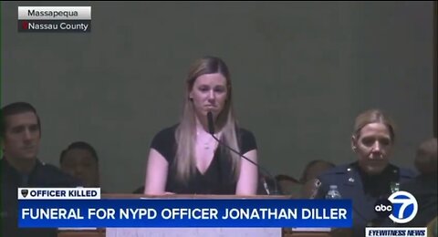 Emotional Eulogy By Slain NYPD Officer's Wife Stephanie Diller: How Many More?