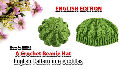 How to make A Crochet Beanie Hat l Crafting Wheel.