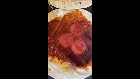 Quesadillas de pizza