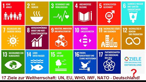 Welche Ziele tatsächlich mit der UN Agenda 2030, Great Reset verfolgt werden.