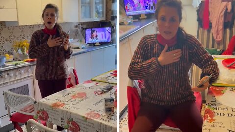 Woman Shocks Her Mom With Surprise Visit After Two Years Away