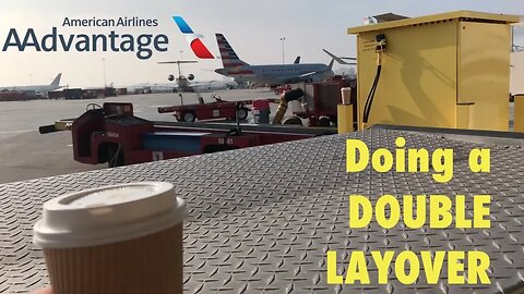 I survived a DOUBLE LAYOVER when flying...