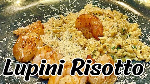 Lupini Risotto - Super Easy and Keto Friendly with Just 6g Net Carbs
