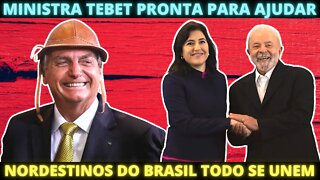 Simone Tebet será Ministra de Lula - Bolsonaro já desiste do Nordeste