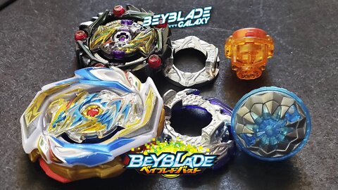 IMPERIAL DRAGON .Dr.Ch vs CURSE SATAN .α'.H' 1D - Beyblade Burst ベイブレードバースト