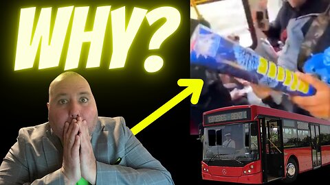 Kid Blows a Mortar off on a Bus. WHAT IN THE ACTUAL F**K???