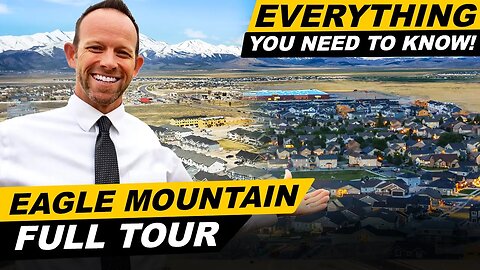 Come SEE Eagle Mountain UTAH - FULL Tour of Eagle Mountain City #eaglemountainutah