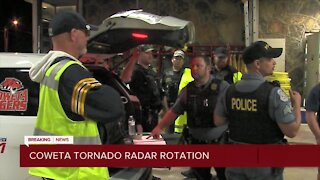 Coweta tornado radar rotation