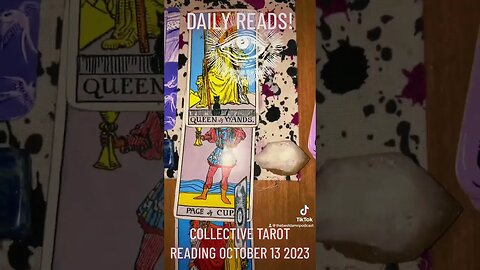 COLLECTIVE TAROT READING OCTOBER 13 2023