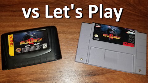 vs Let's Play: Mortal Kombat 2 by Midway - Sega 32X vs Super NES - Playthrough Gameplay Comparison
