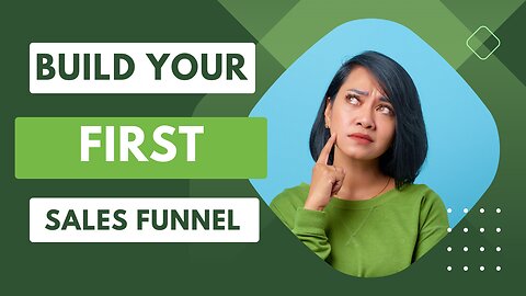 How to build your first sales funnel with systeme.io