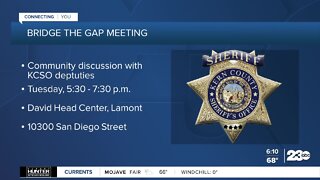 Kern County Sheriff's Office to hold 'Bridge the Gap' meeting in Lamont