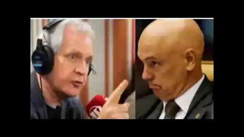 Augusto Nunes diz que Moraes é um “carcereiro compulsivo” e “maior ameaça a nossa democracia”