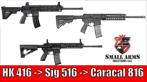 The Lineage: HK 416 - Sig 516 - Caracal 816