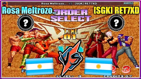 The King of Fighters '96: The Anniversary (Rosa Meltrozo Vs. [SGK] RET7XD) [Argentina Vs. Argentina]