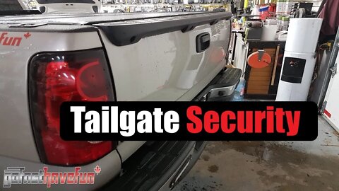 TAILGATE Security (protect your tailgate from THEFT) | AnthonyJ350