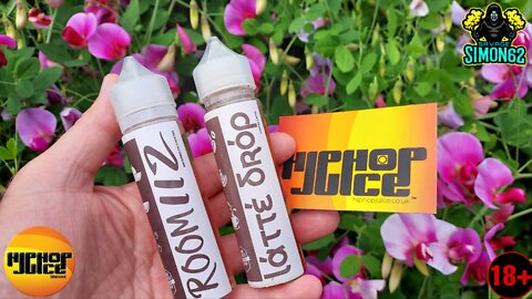 HIP HOP JUICE - LATTE DROP & ROOM 112 E-LIQUID REVIEW 🔞 #hiphopjuice#eliquid#vape