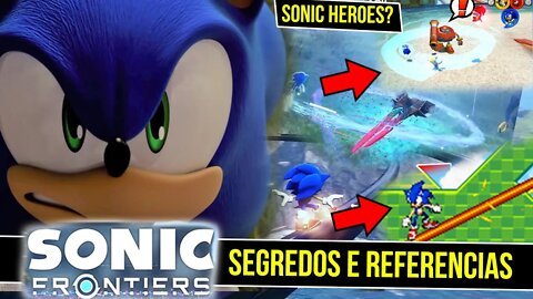 34 Segredos e Referencias no NOVO Sonic Frontiers Gameplay | Rk Play