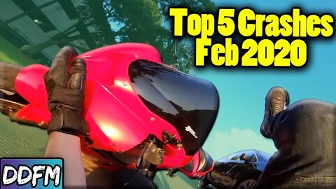 The Top 5 Motorcycle Crashes Of February 2020