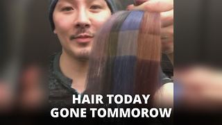 Proof: Straighteners ruin hair color in FIVE seconds