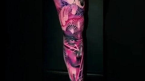 Stunning Tattoo by Fabian De Gaillande #shorts #tattoos #inked #youtubeshorts