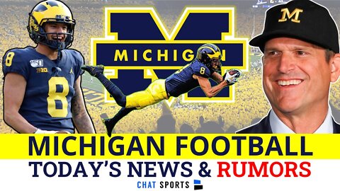 NEW Michigan Football Rumors On Jim Harbaugh, NIL, 2022 Schedule