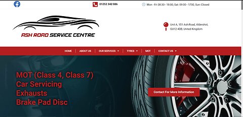 Auto Garage Services Ash Road Service Centre | 01252 342 086