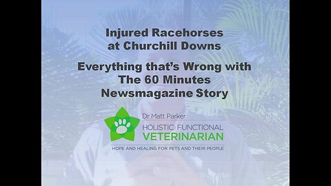 Injured Racehorses at Churchill Downs
