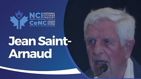 Dr. Jean Saint-Arnaud - May 13, 2023 - Quebec City, Quebec