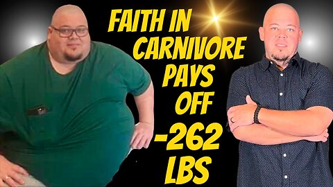 262lb Fat Loss, Reversed Fatty Liver, Lower Blood Pressure, Reversed Diabetes: Intentional Carnivore