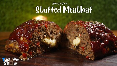 How To Cook Homemade Stuffed Meatloaf | Meatloaf Recipe |