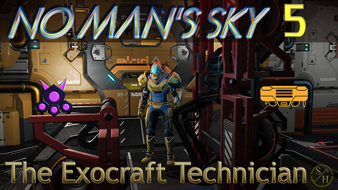 No Man's Sky Expanding The Base EP5 - The Exocraft Technician