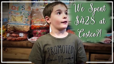 My First Costco Haul//2 Week Grocery Haul//$428 For A Family of 5