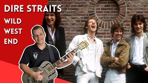 Como tocar WILD WEST END (Dire Straits) - Aula Completa + PDF