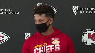 Mahomes comments on Strickland's release