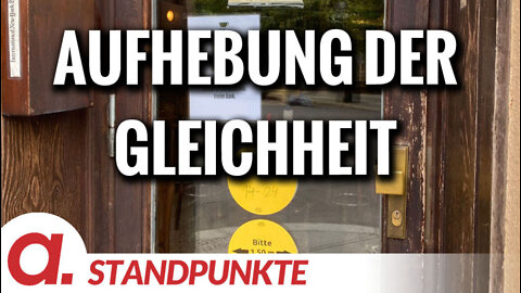 Die Aufhebung der Gleichheit | Von Paul Schreyer