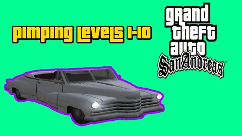 Grand Theft Auto: San Andreas - Pimping Missions Walkthrough [No Hacks, No Commentary, No Cheats]